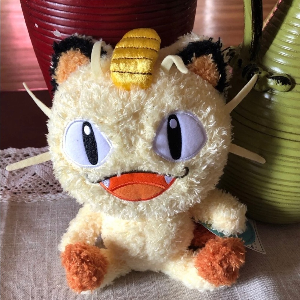 🔆Sekiguchi Collectible Plush Meowth &Eevee🔆